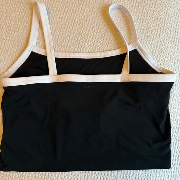EUC Abercrombie & Fitch YPB StudioFlex Cami Tank | Sz XL | Black | like new - Picture 3 of 4